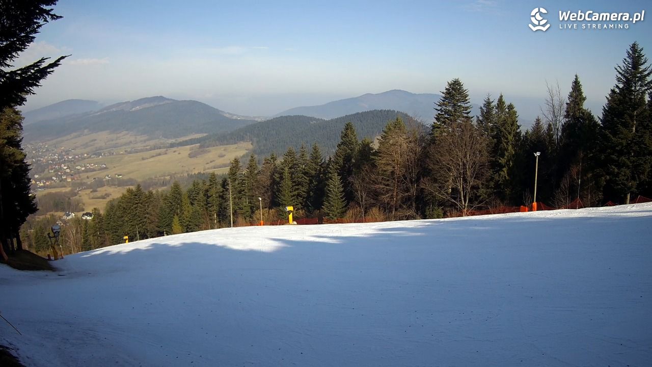 Kasina SKI - widok na trasy NOWOŚĆ - 16 marzec 2026, 09:16
