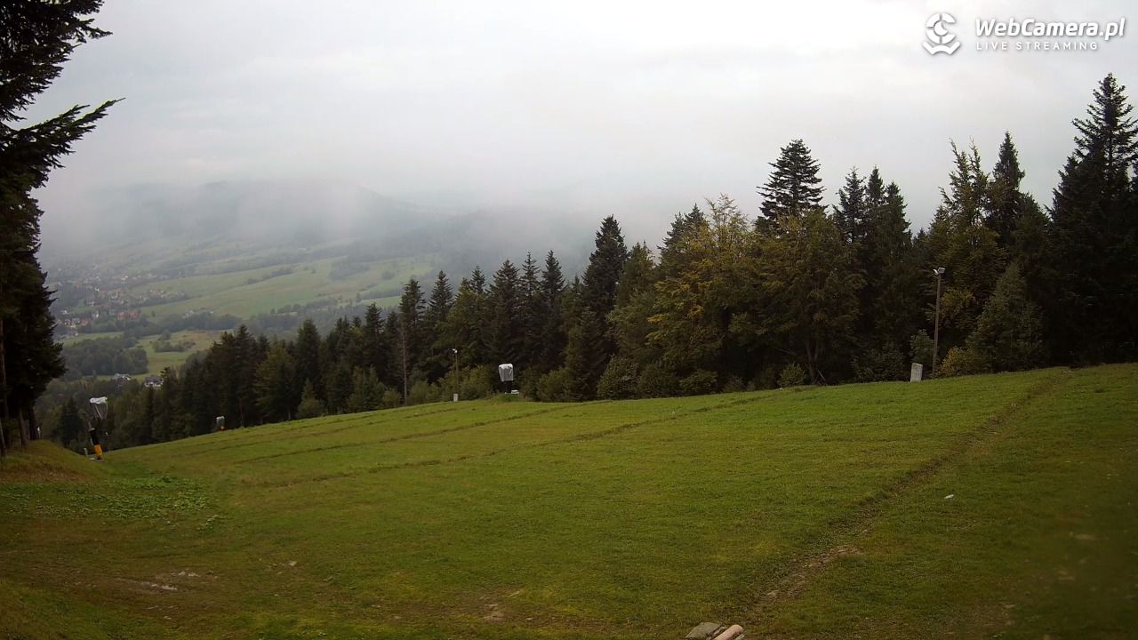 Kasina SKI - widok na trasy NOWOŚĆ - 14 wresień 2025, 09:28