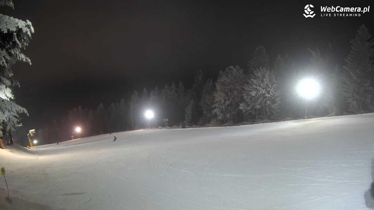 Kasina SKI - widok na trasy NOWOŚĆ - 31 styczeń 2026, 18:35