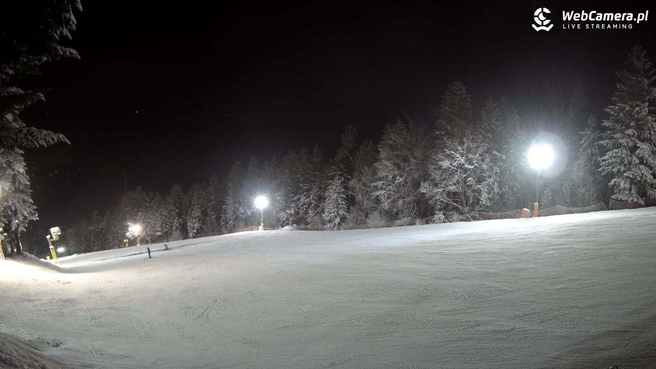 Kasina SKI - widok na trasy NOWOŚĆ - 28 listopad 2025, 19:27