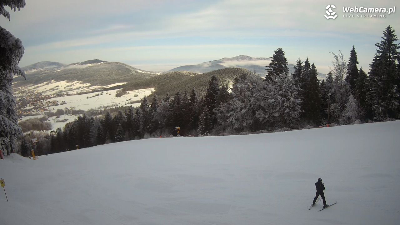 Kasina SKI - widok na trasy NOWOŚĆ - 04 luty 2026, 09:31