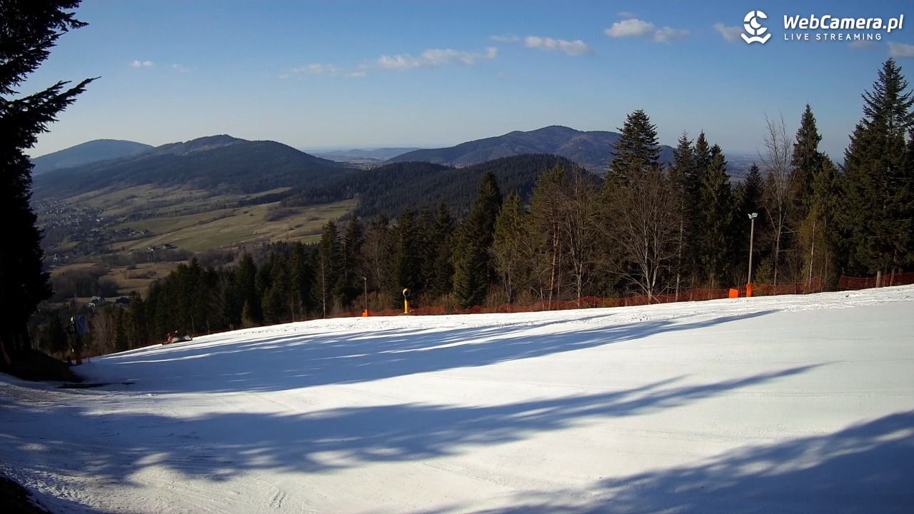 Kasina SKI - widok na trasy NOWOŚĆ - 21 marzec 2026, 15:50