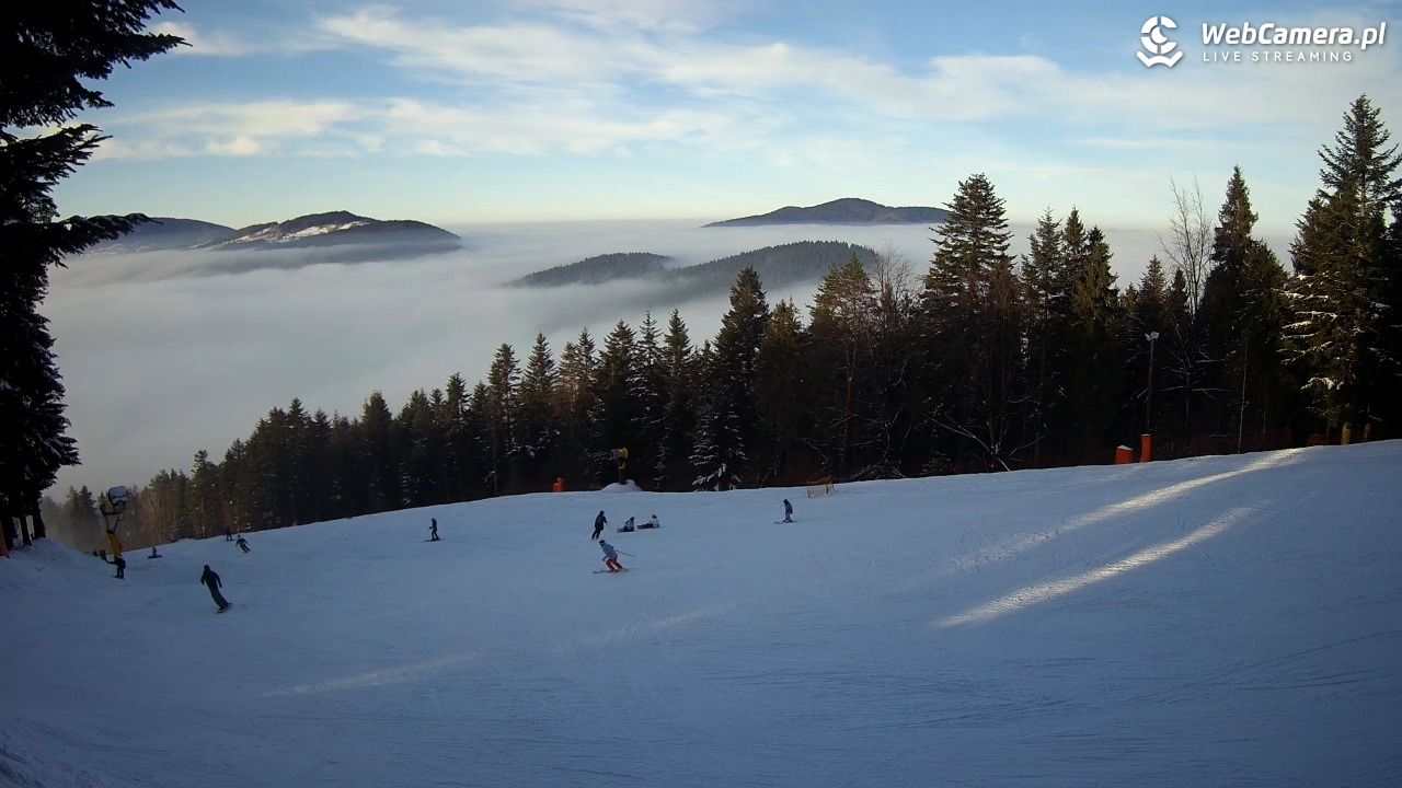 Kasina SKI - widok na trasy NOWOŚĆ - 30 listopad 2025, 14:19