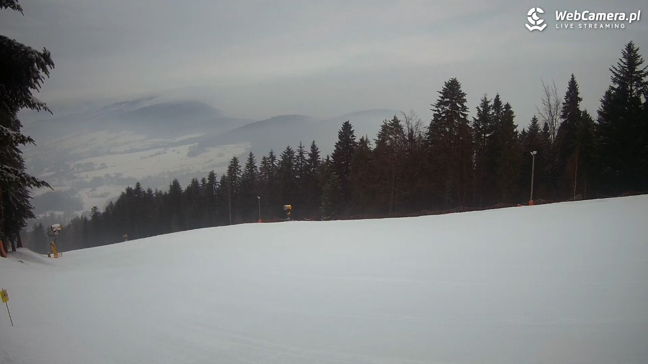 Kasina SKI - widok na trasy NOWOŚĆ - 04 luty 2026, 16:03