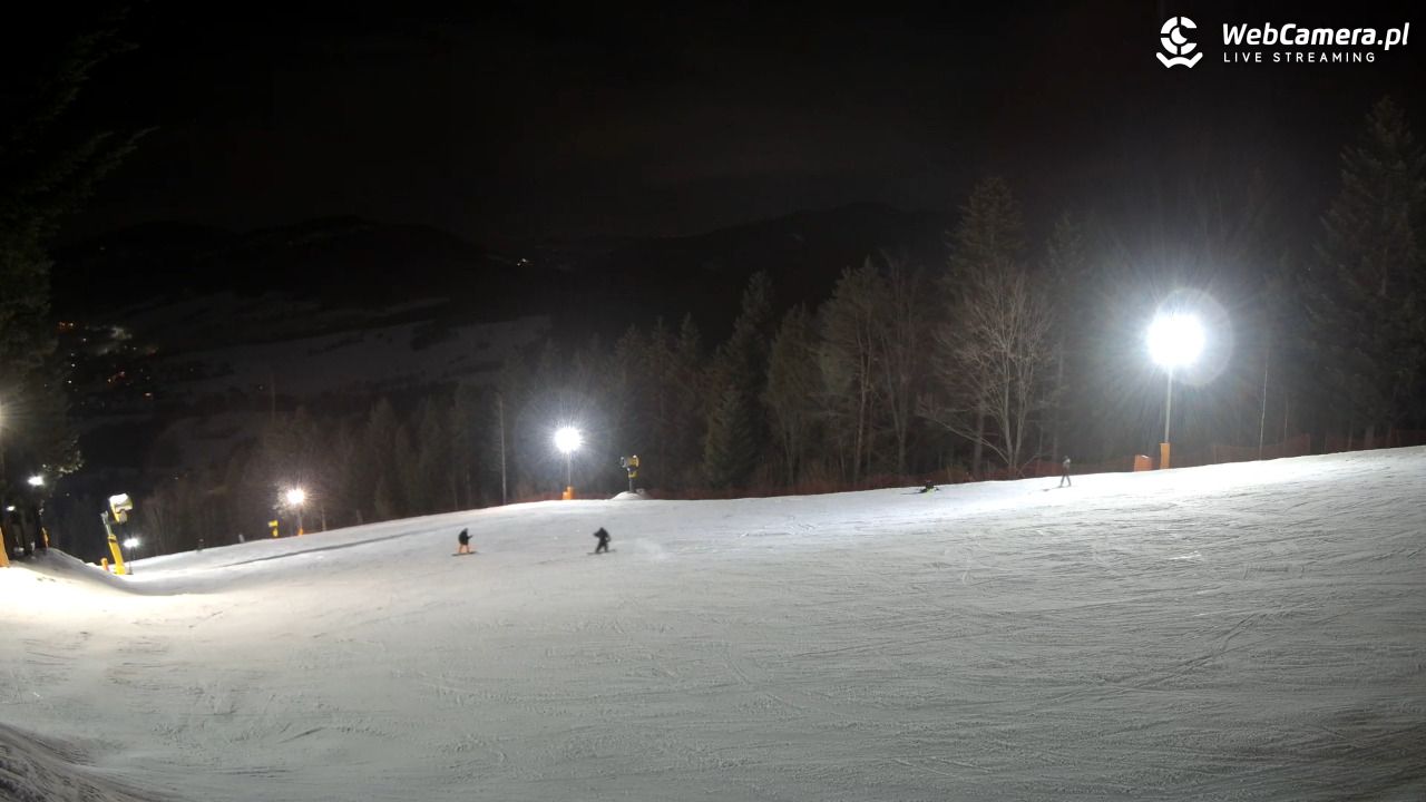 Kasina SKI - widok na trasy NOWOŚĆ - 03 grudzień 2025, 21:09