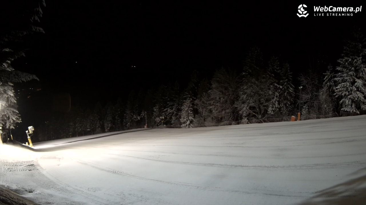 Kasina SKI - widok na trasy NOWOŚĆ - 29 listopad 2025, 00:57