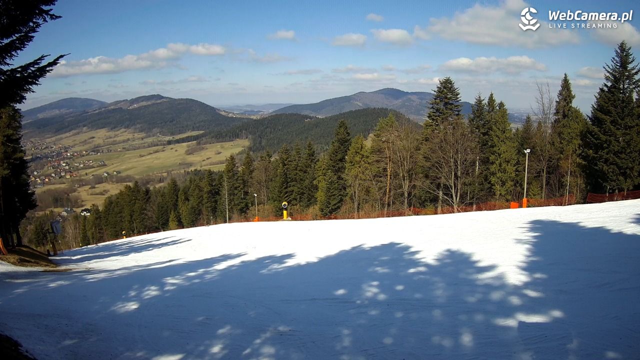 Kasina SKI - widok na trasy NOWOŚĆ - 21 marzec 2026, 11:38