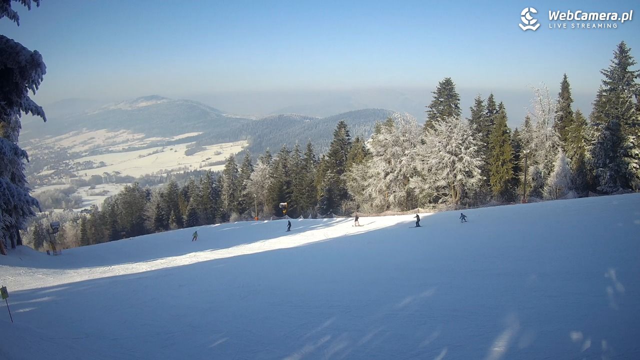 Kasina SKI - widok na trasy NOWOŚĆ - 03 luty 2026, 13:10