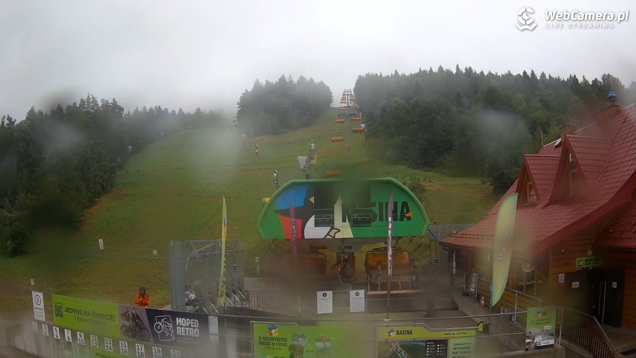 KASINA - ski dolna stacja wyciągu - 31 sierpień 2025, 14:06