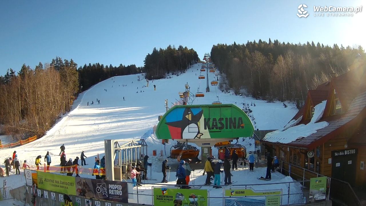 KASINA - ski dolna stacja wyciągu - 20 styczeń 2026, 11:05