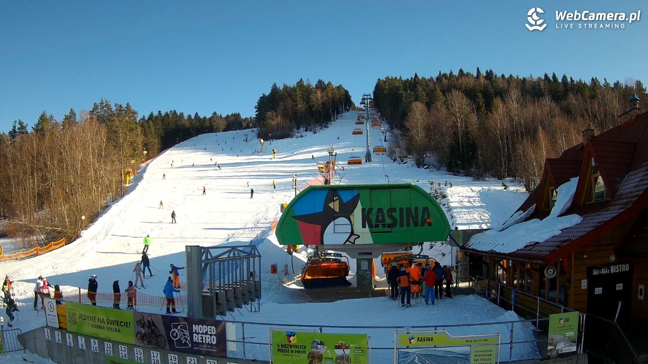KASINA - ski dolna stacja wyciągu - 20 styczeń 2026, 13:44