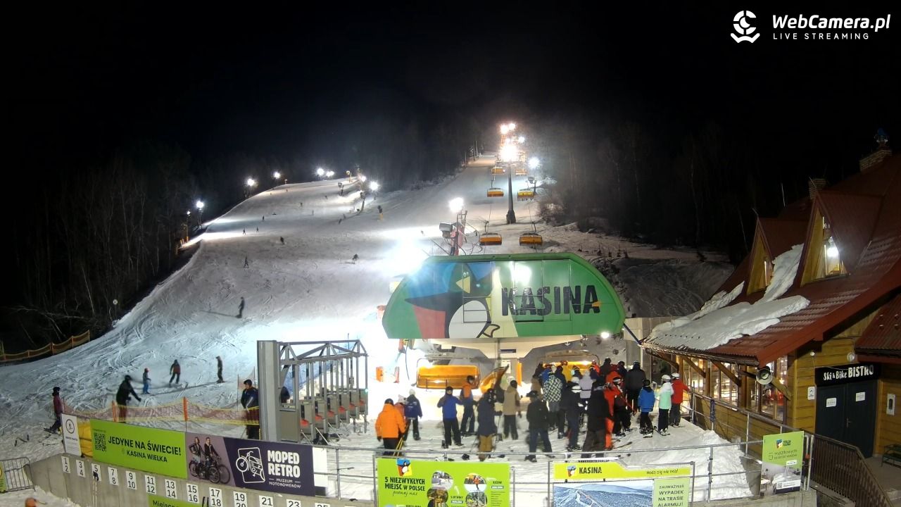 KASINA - ski dolna stacja wyciągu - 20 styczeń 2026, 18:43