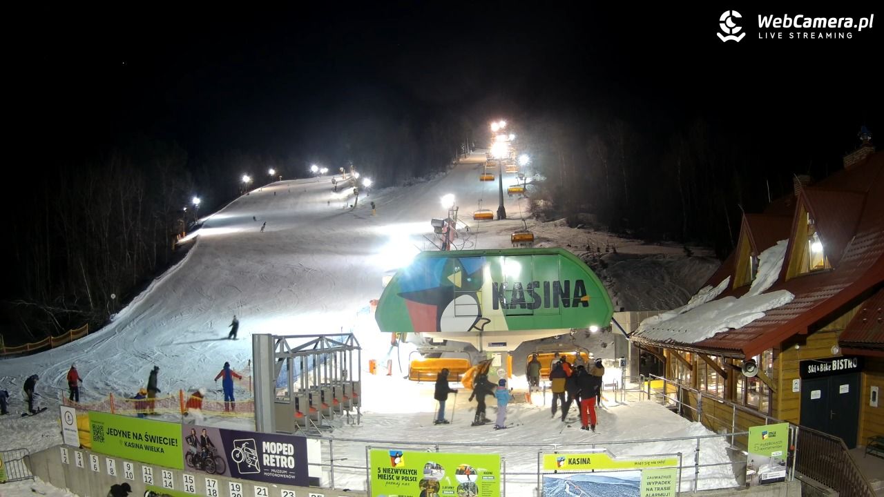 KASINA - ski dolna stacja wyciągu - 20 styczeń 2026, 17:39