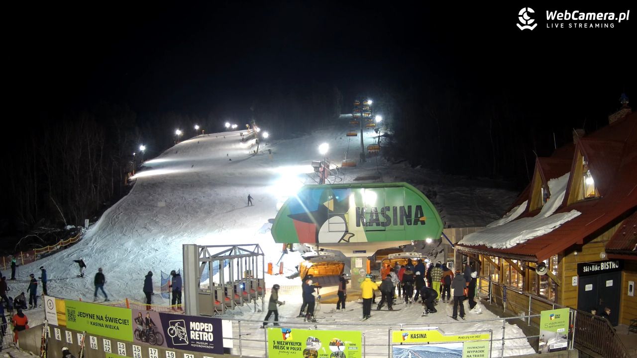 KASINA - ski dolna stacja wyciągu - 06 grudzień 2025, 18:00