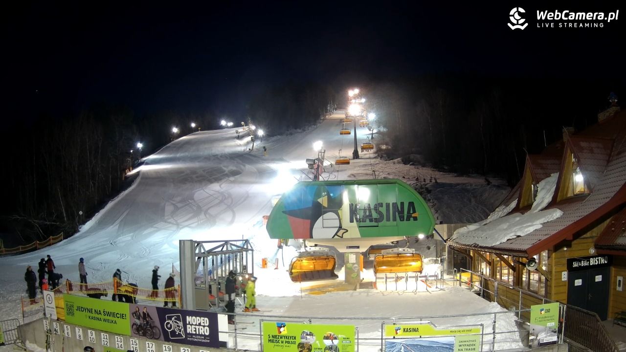 KASINA - ski dolna stacja wyciągu - 19 styczeń 2026, 17:06