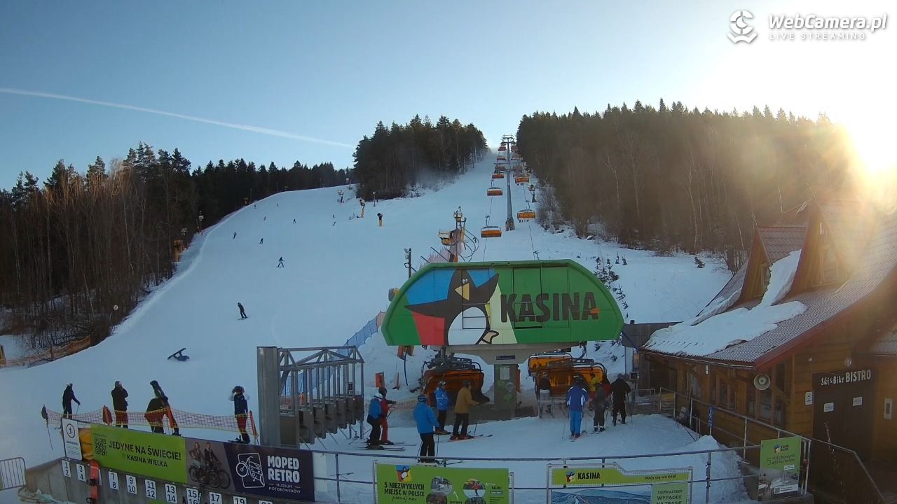 KASINA - ski dolna stacja wyciągu - 19 styczeń 2026, 10:17