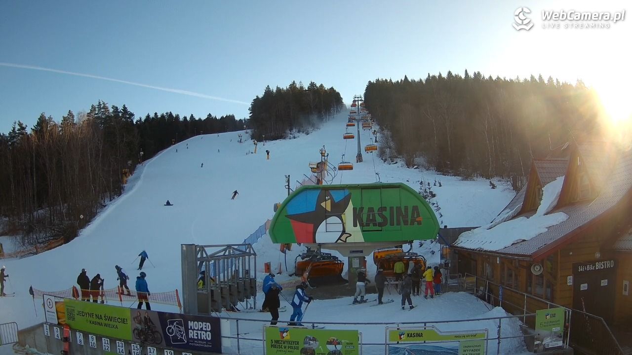 KASINA - ski dolna stacja wyciągu - 19 styczeń 2026, 10:16