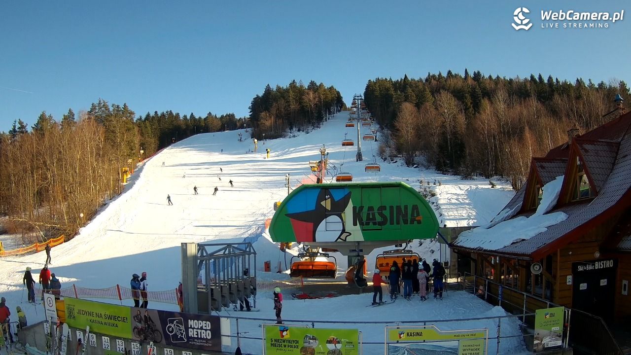 KASINA - ski dolna stacja wyciągu - 19 styczeń 2026, 13:57