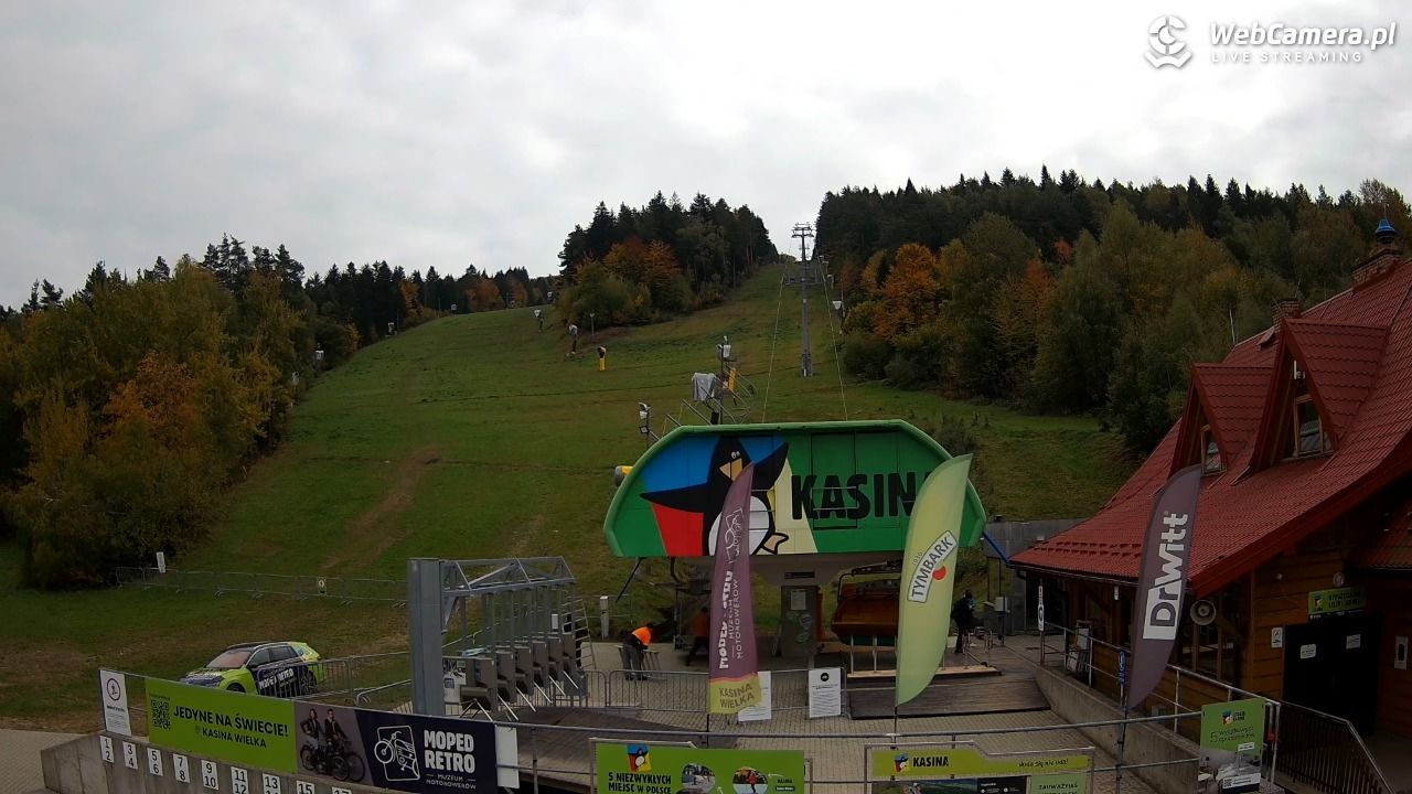 KASINA - ski dolna stacja wyciągu - 17 październik 2025, 12:29