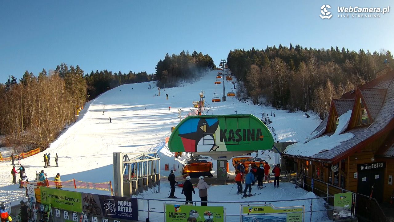 KASINA - ski dolna stacja wyciągu - 19 styczeń 2026, 11:58