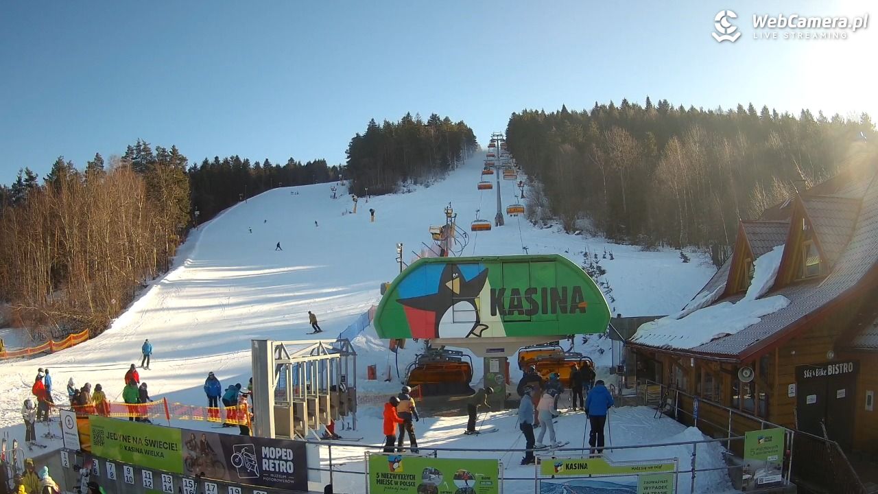 KASINA - ski dolna stacja wyciągu - 19 styczeń 2026, 11:01
