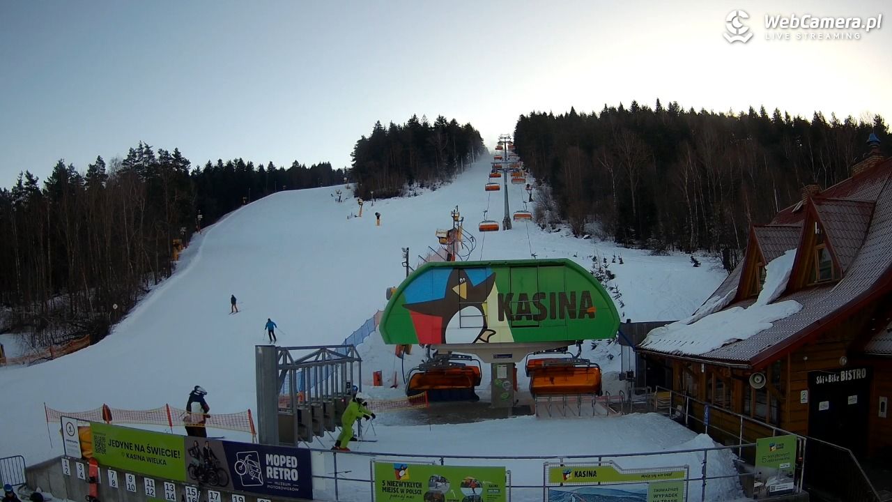KASINA - ski dolna stacja wyciągu - 19 styczeń 2026, 09:18