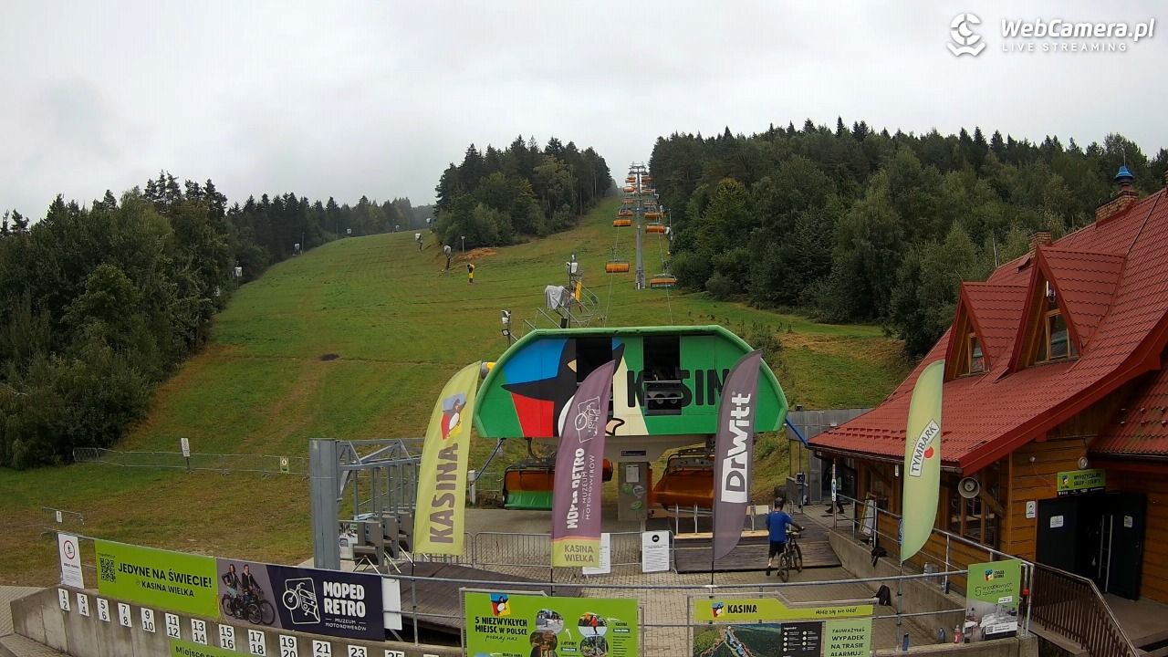 KASINA - ski dolna stacja wyciągu - 31 sierpień 2025, 12:42