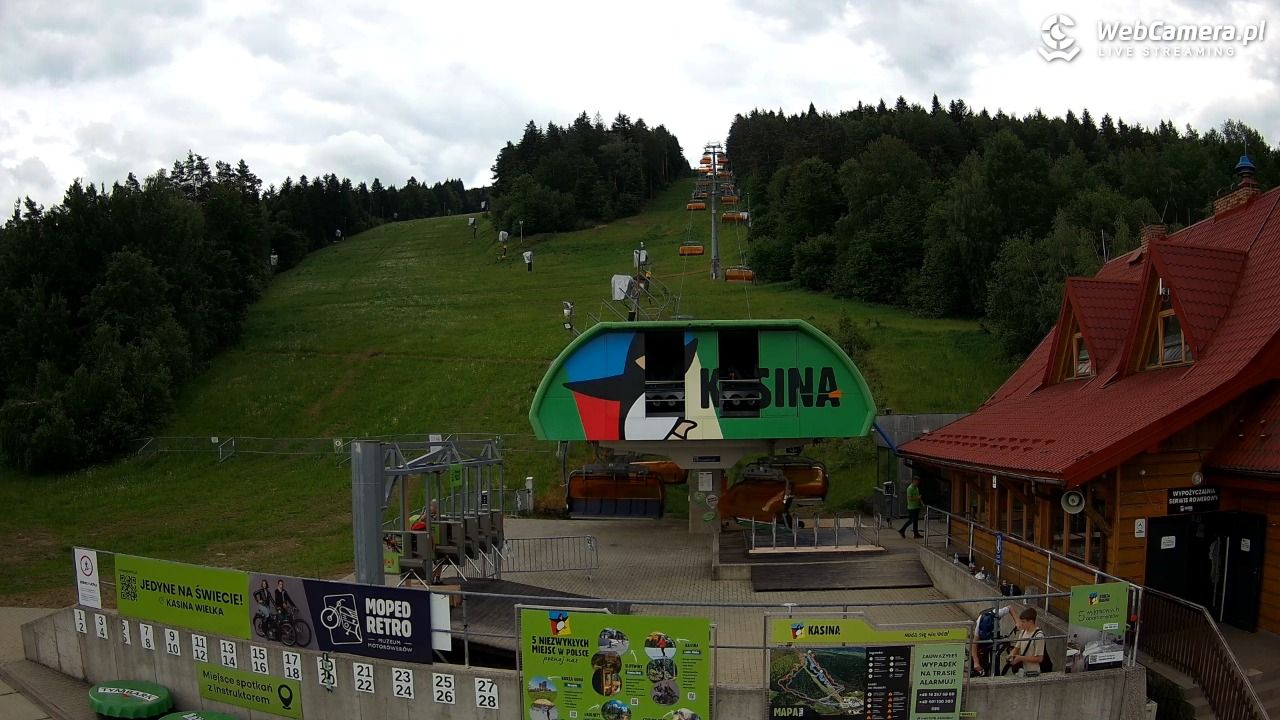 KASINA - ski dolna stacja wyciągu - 05 czerwiec 2026, 14:10