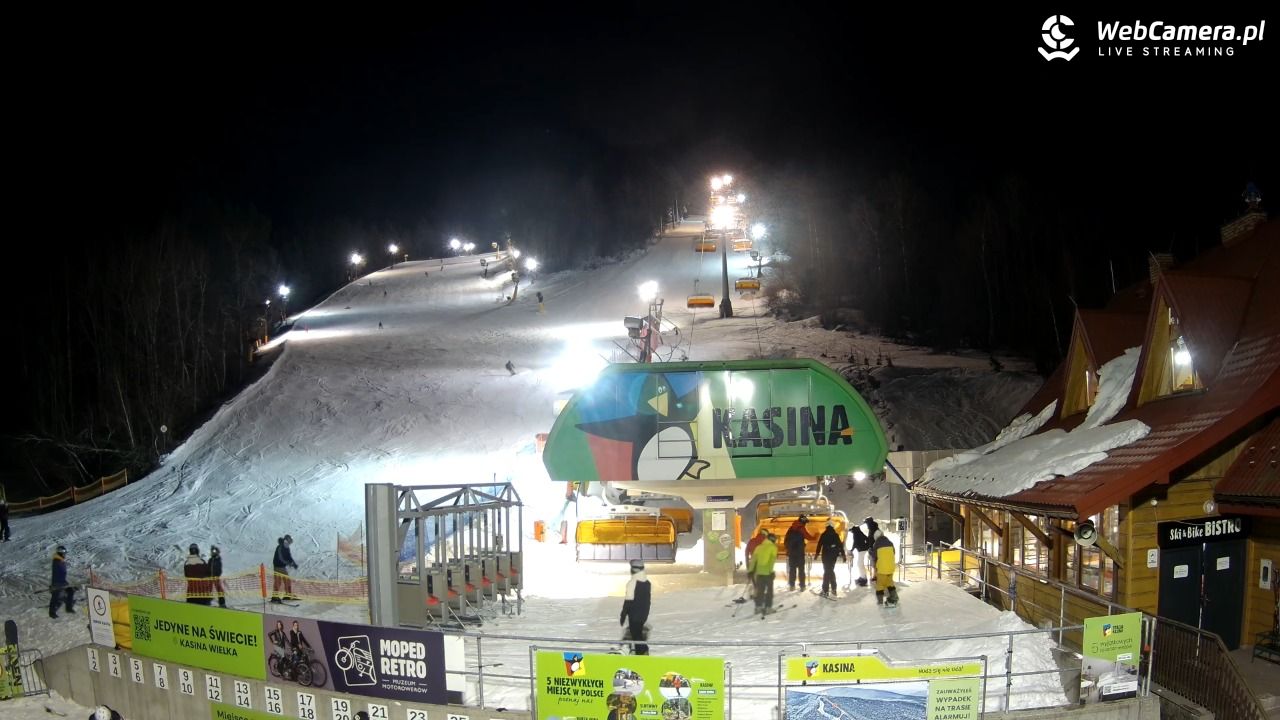 KASINA - ski dolna stacja wyciągu - 20 styczeń 2026, 19:06
