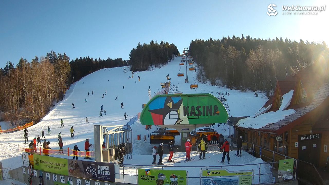 KASINA - ski dolna stacja wyciągu - 20 styczeń 2026, 10:48