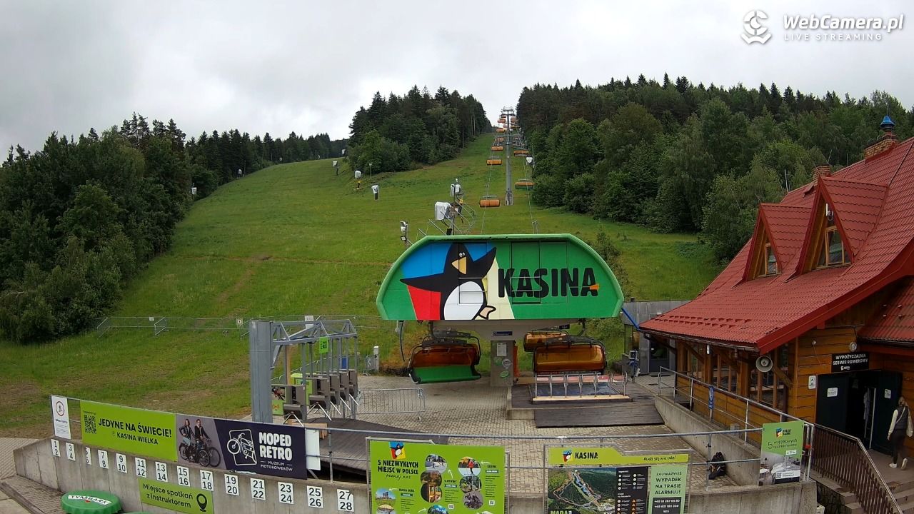 KASINA - ski dolna stacja wyciągu - 04 czerwiec 2026, 11:27