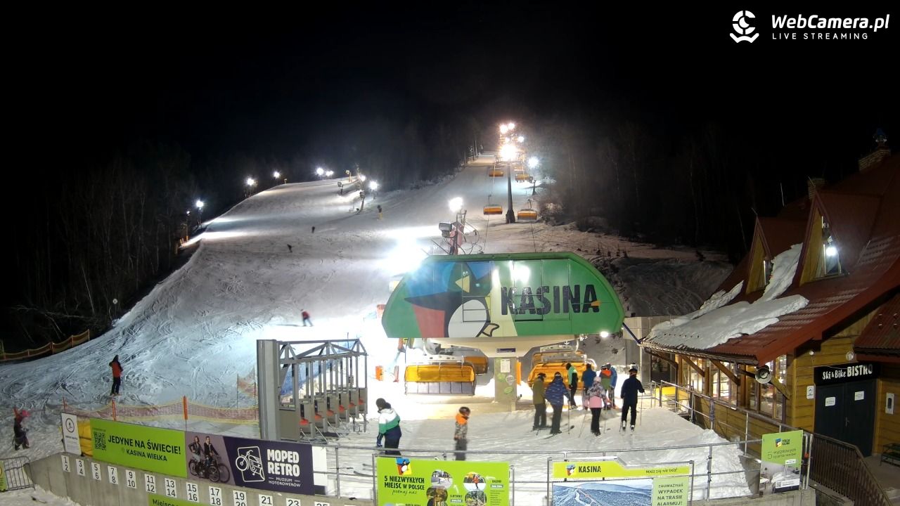 KASINA - ski dolna stacja wyciągu - 20 styczeń 2026, 19:49