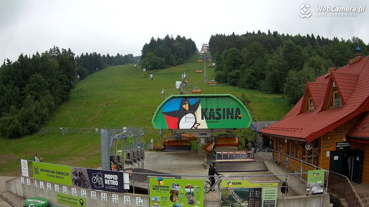 KASINA - ski dolna stacja wyciągu - 04 czerwiec 2026, 15:04