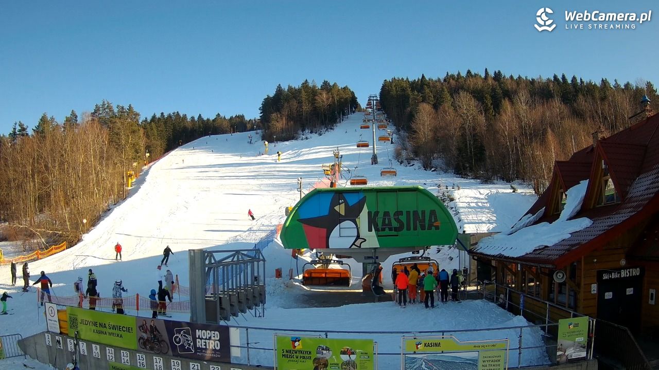 KASINA - ski dolna stacja wyciągu - 20 styczeń 2026, 14:12
