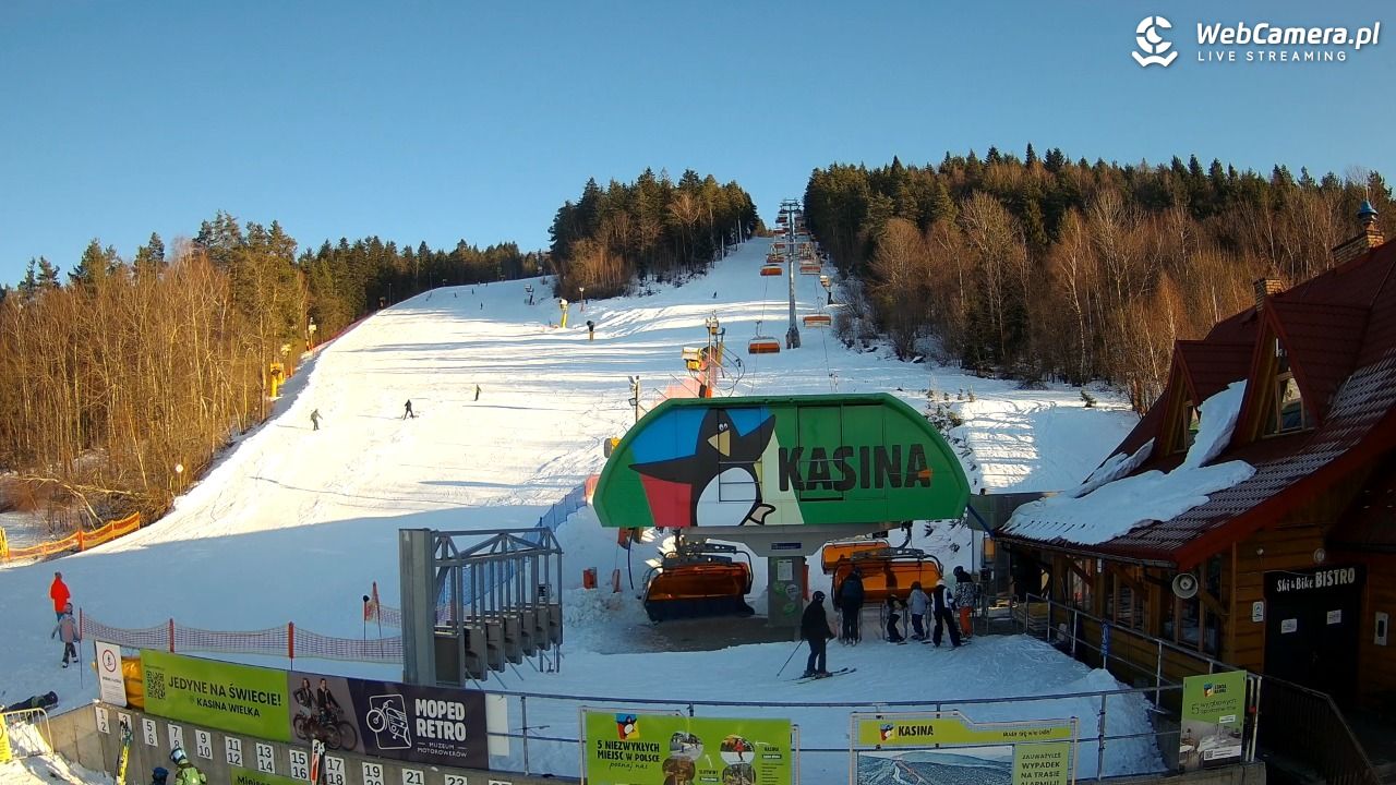 KASINA - ski dolna stacja wyciągu - 20 styczeń 2026, 14:51
