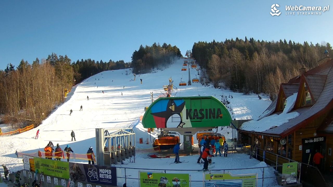 KASINA - ski dolna stacja wyciągu - 19 styczeń 2026, 12:18