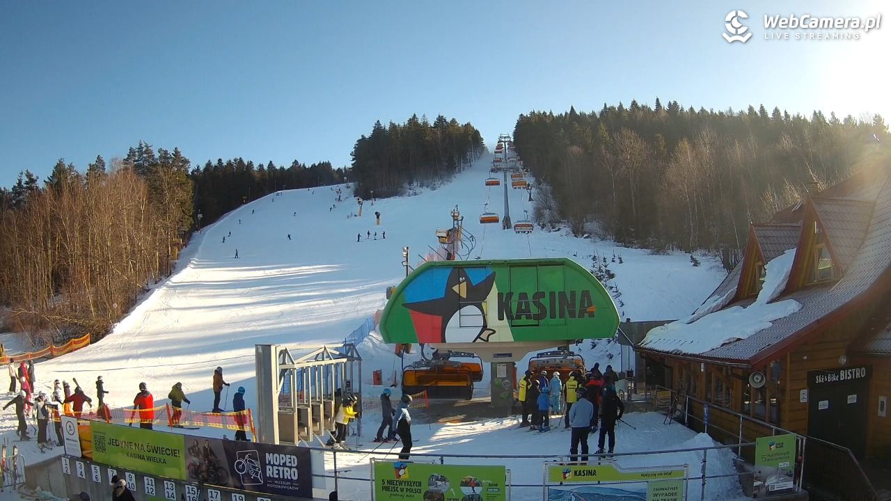 KASINA - ski dolna stacja wyciągu - 19 styczeń 2026, 11:06