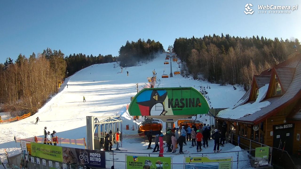 KASINA - ski dolna stacja wyciągu - 19 styczeń 2026, 11:42