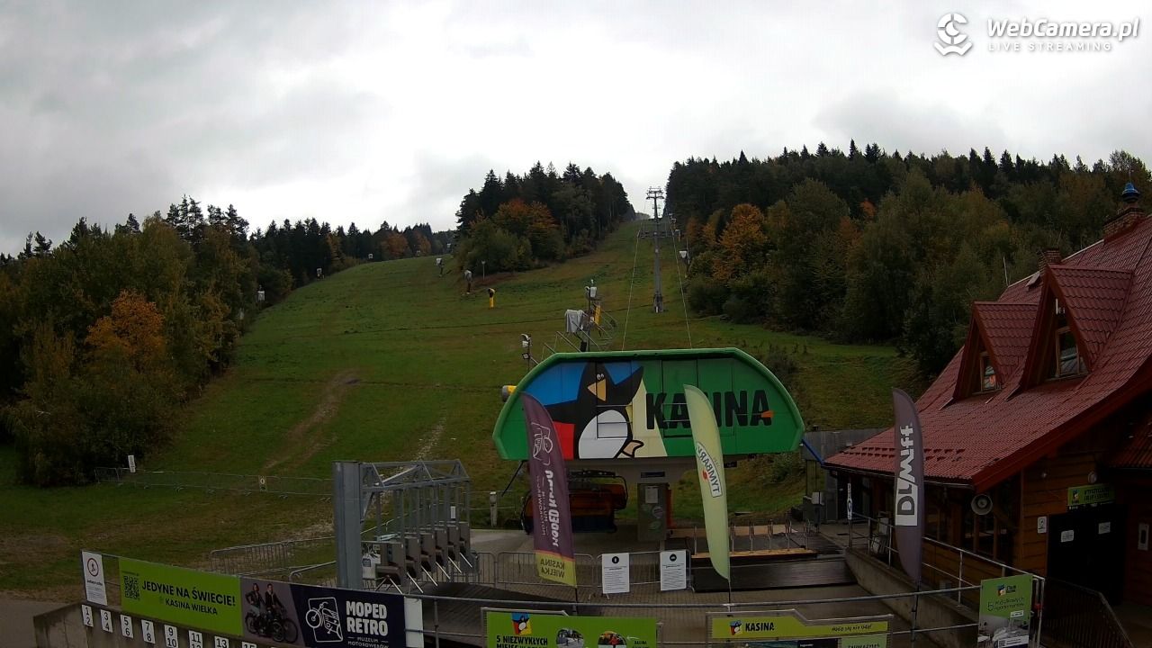KASINA - ski dolna stacja wyciągu - 14 październik 2025, 15:17