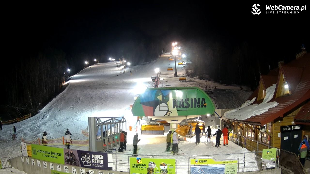 KASINA - ski dolna stacja wyciągu - 20 styczeń 2026, 19:04