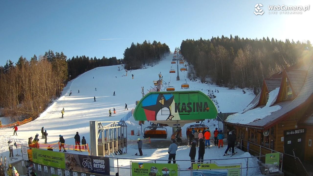 KASINA - ski dolna stacja wyciągu - 19 styczeń 2026, 10:58