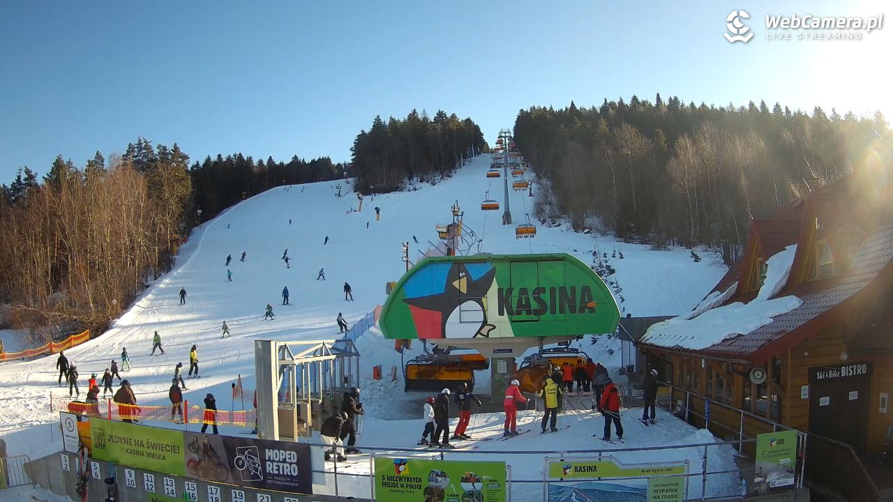 KASINA - ski dolna stacja wyciągu - 20 styczeń 2026, 10:48