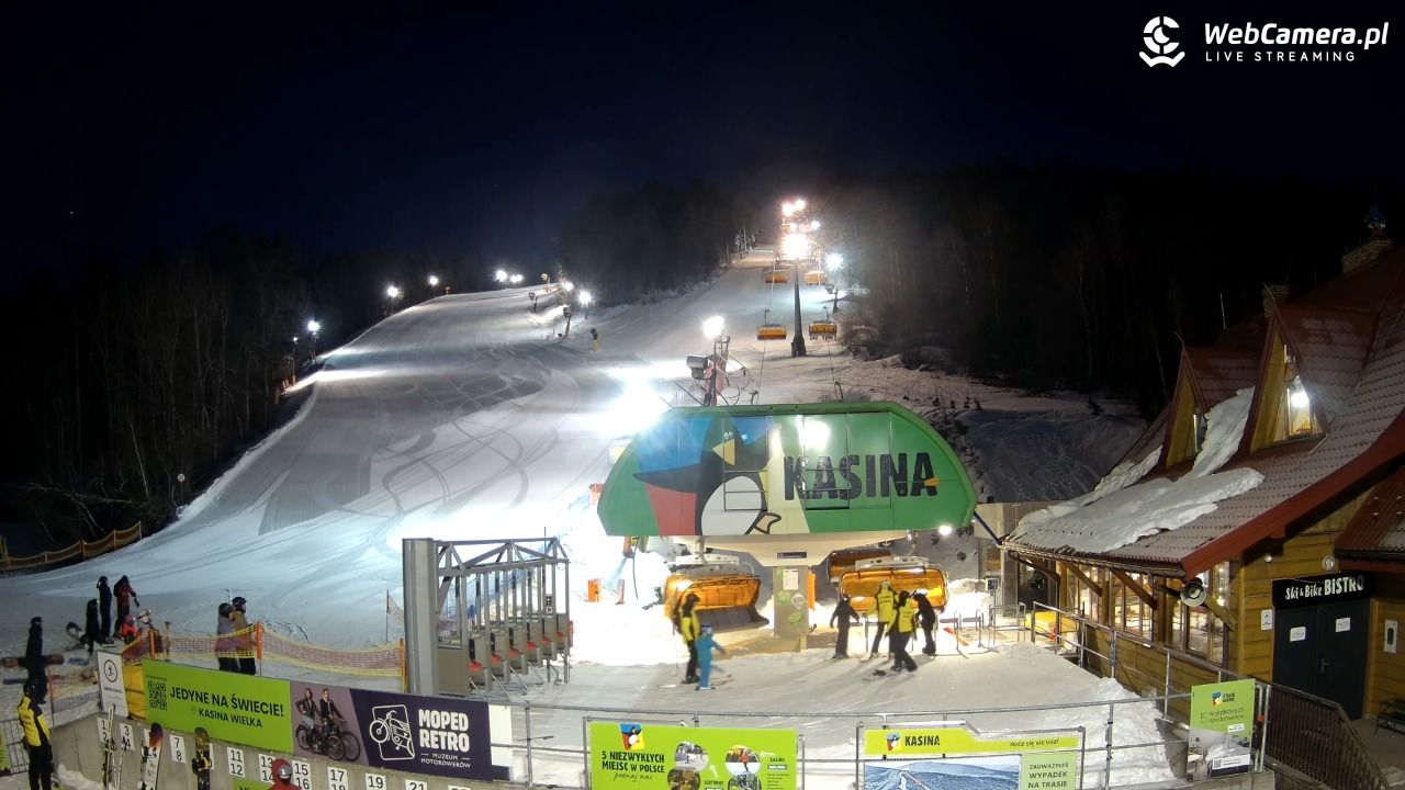 KASINA - ski dolna stacja wyciągu - 19 styczeń 2026, 17:03