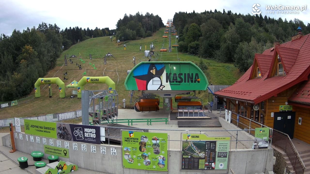 KASINA - ski dolna stacja wyciągu - 05 wresień 2026, 06:30