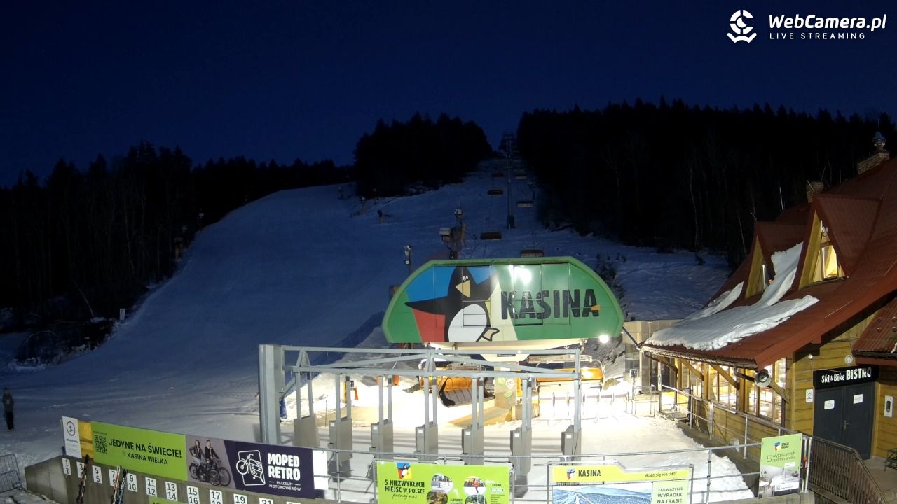 KASINA - ski dolna stacja wyciągu - 06 grudzień 2025, 16:25