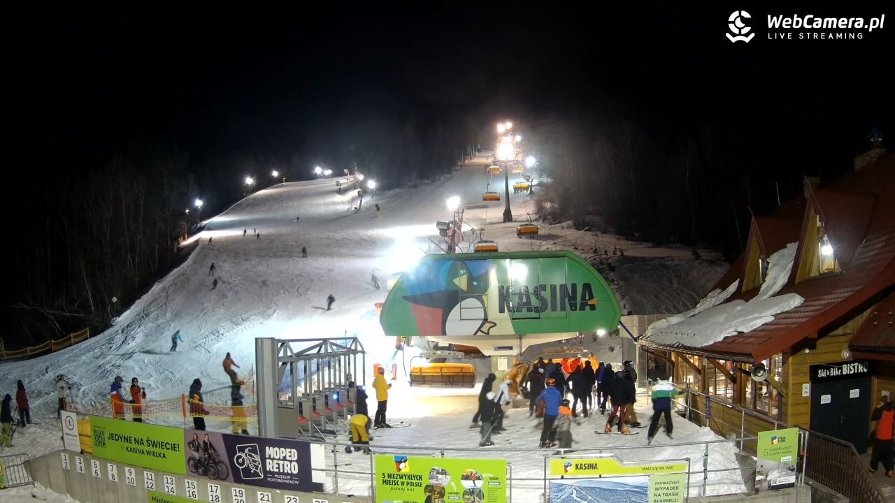 KASINA - ski dolna stacja wyciągu - 20 styczeń 2026, 19:21
