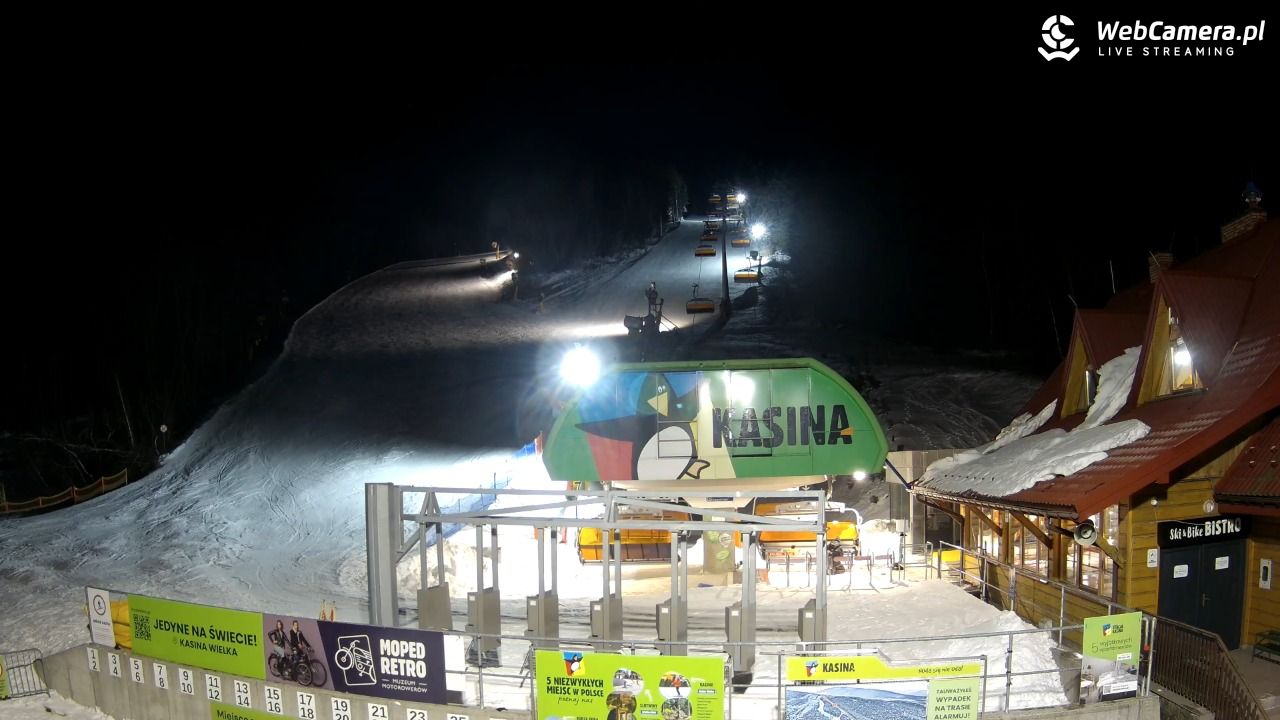 KASINA - ski dolna stacja wyciągu - 20 styczeń 2026, 21:12