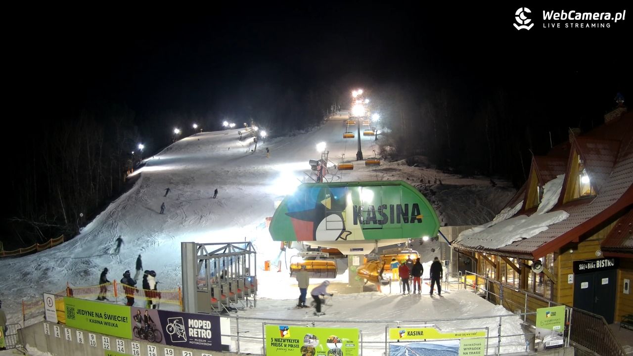 KASINA - ski dolna stacja wyciągu - 19 styczeń 2026, 20:28