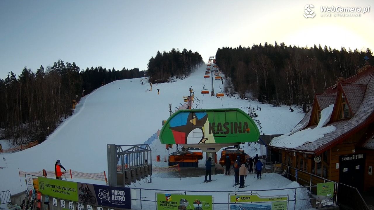 KASINA - ski dolna stacja wyciągu - 19 styczeń 2026, 09:32