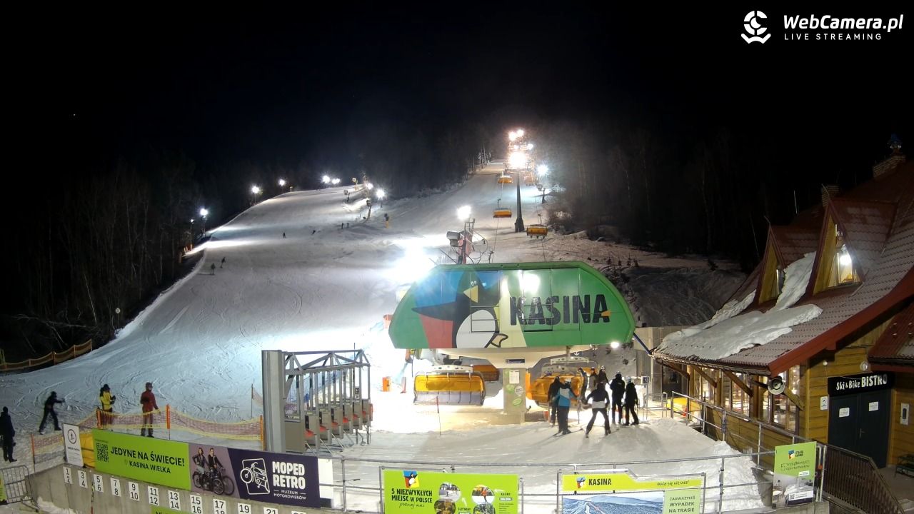 KASINA - ski dolna stacja wyciągu - 19 styczeń 2026, 17:17